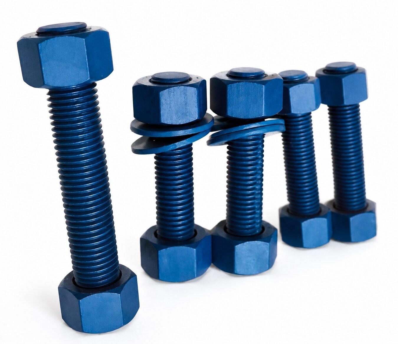 Precision-machined fasteners made by Mishkat Pipe Fittings