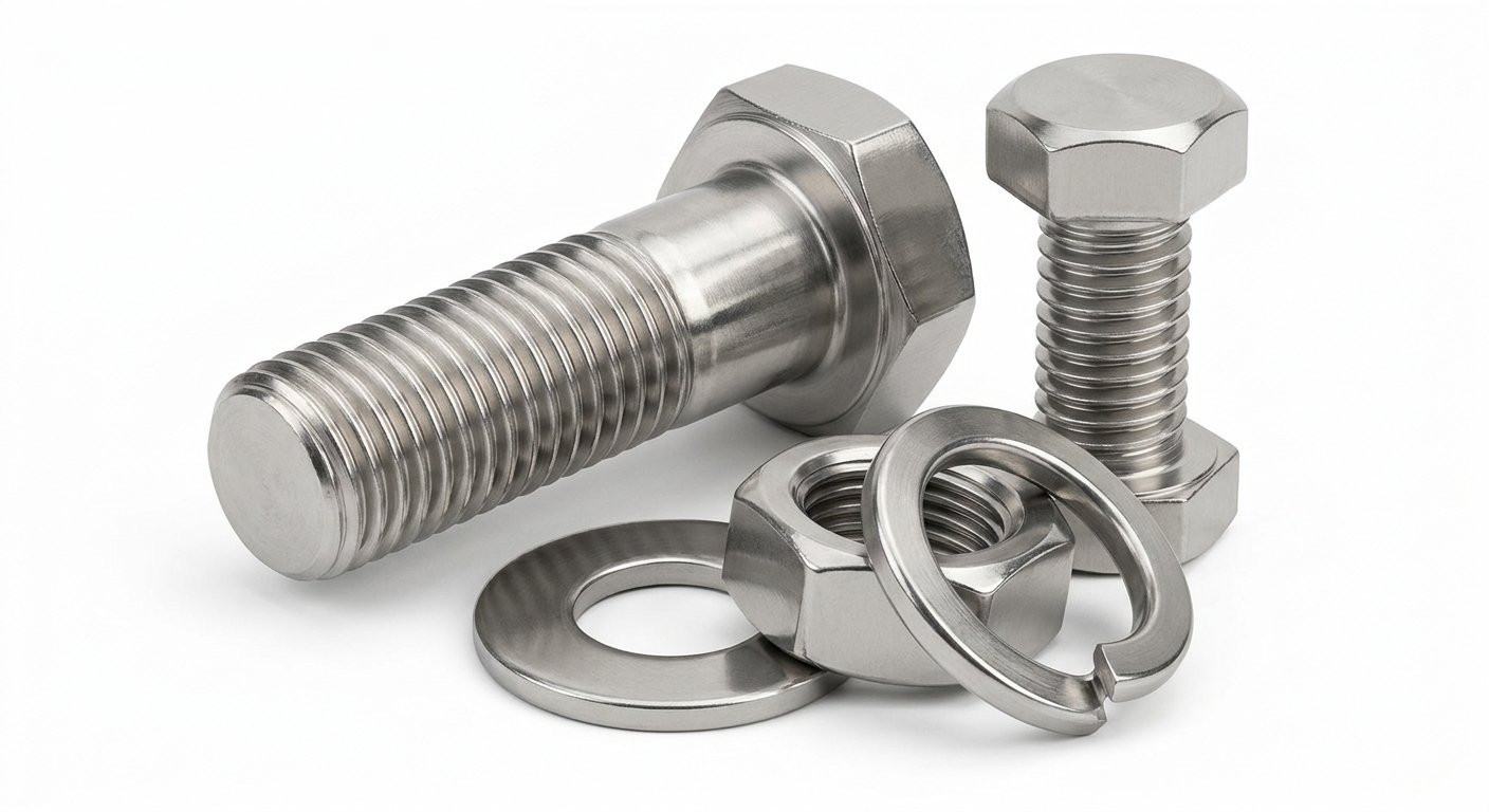 Fasteners manufactured by Mishkat Pipe Fittings Co.