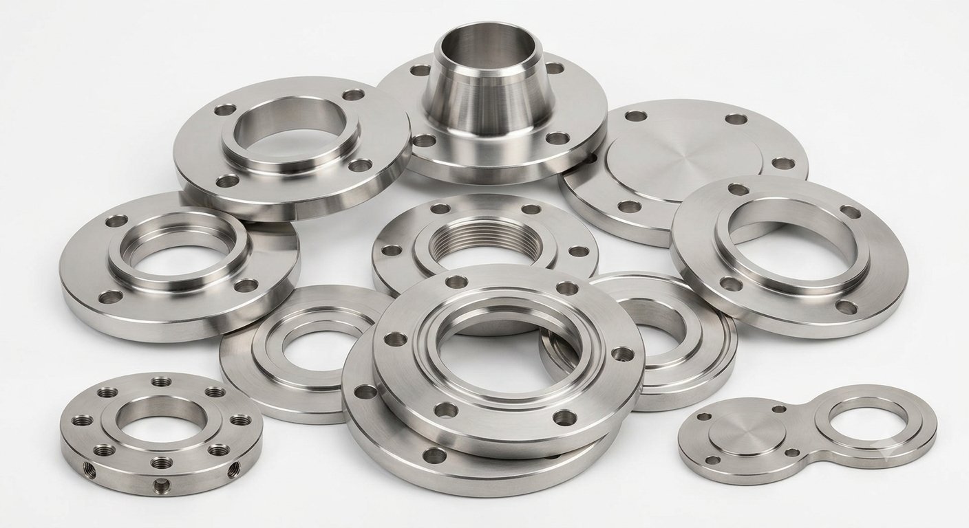 Forged steel flanges manufactured by Mishkat Pipe Fittings Co.