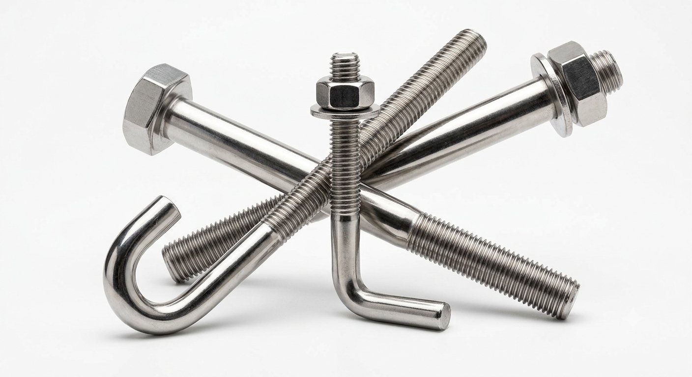 Foundation bolts manufactured by Mishkat Pipe Fittings Co.
