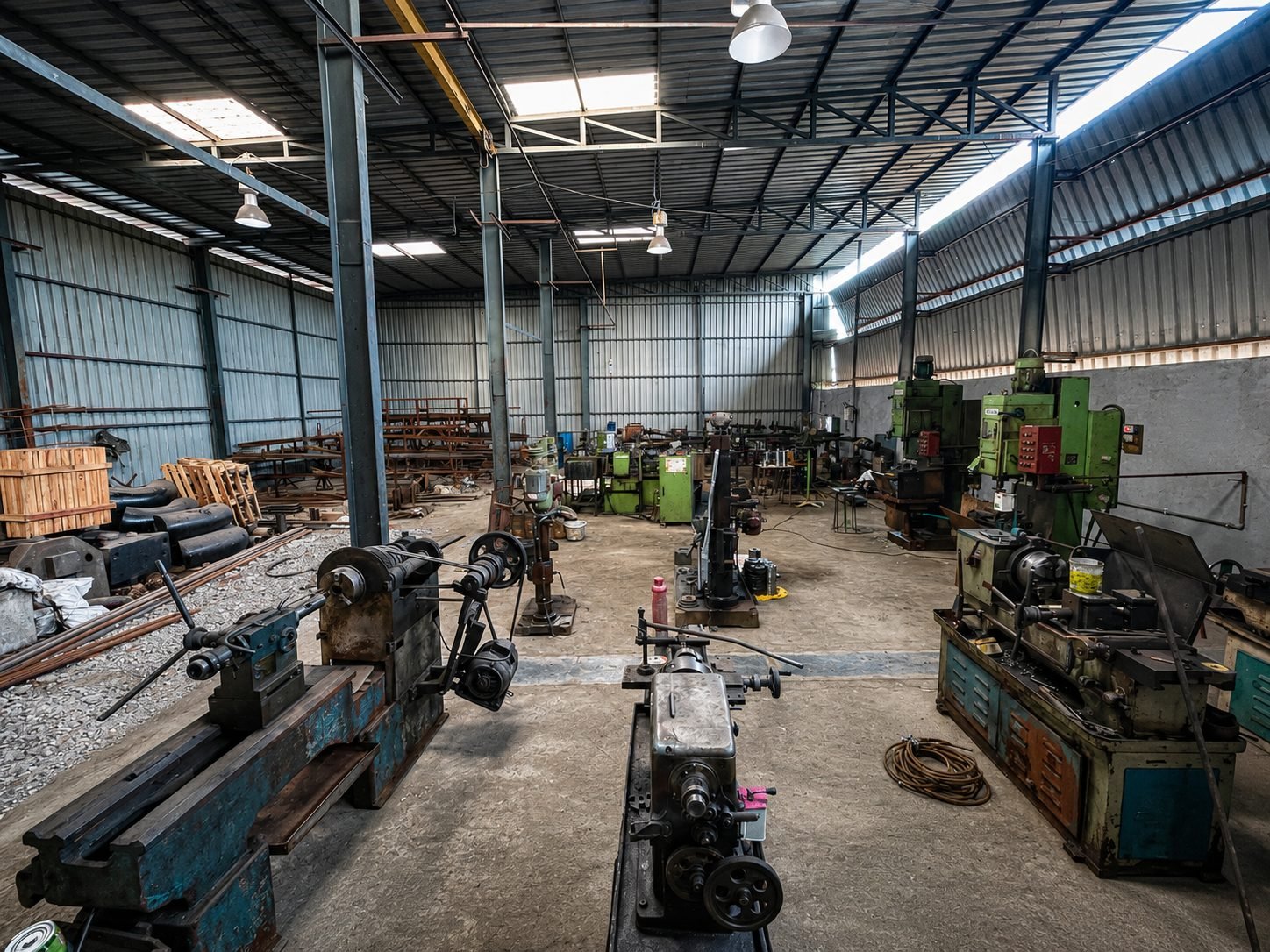 Mishkat Pipe Fittings manufacturing plant floor